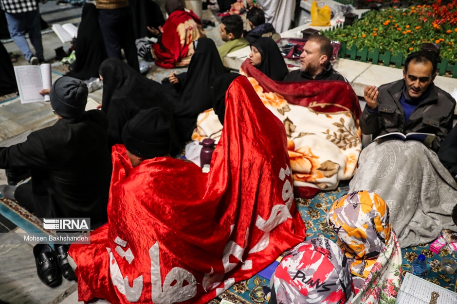 احیای شب نوزدهم رمضان- حرم امام رضا(ع)