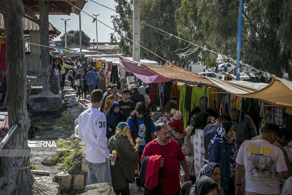 مسافران نوروز ۱۴۰۳ در بندر ترکمن