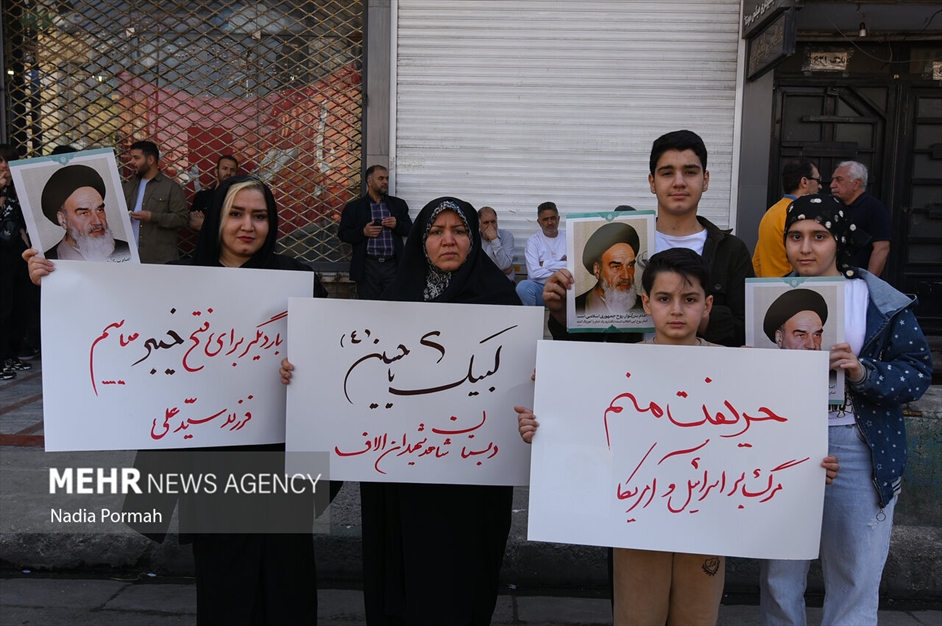 راهپیمایی روز جهانی قدس در سراسر ایران