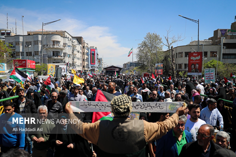 راهپیمایی روز جهانی قدس در تهران - ۳