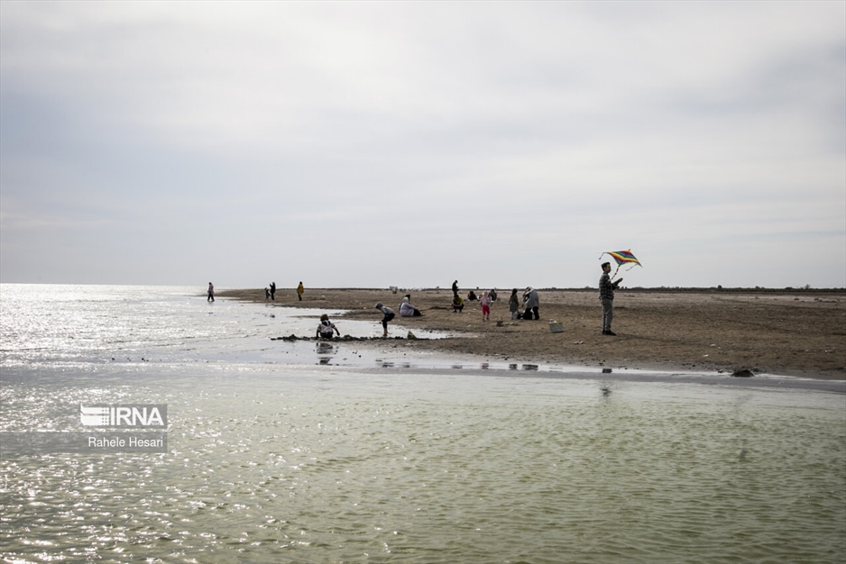 مسافران نوروز ۱۴۰۳ در بندر ترکمن