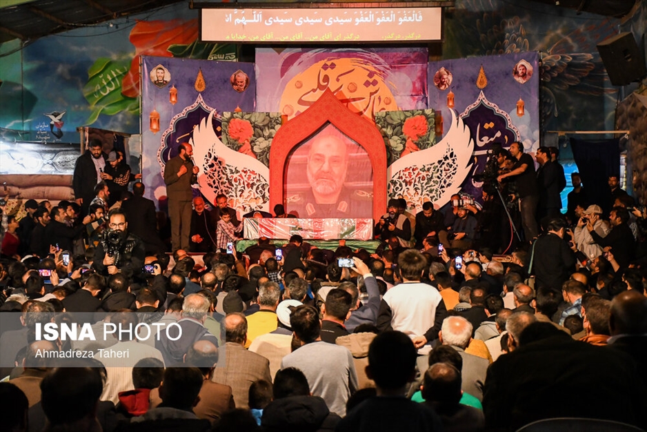 مراسم وداع با شهید والامقام زاهدی