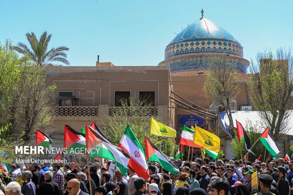 راهپیمایی روز جهانی قدس در سراسر ایران
