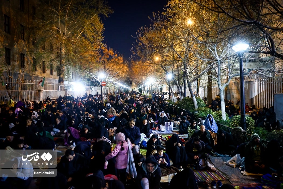 احیای شب بیست و یکم ماه رمضان در مسجد ارگ