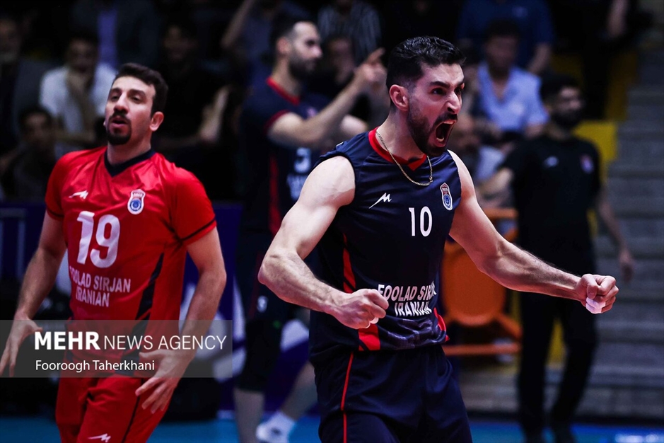 فینال لیگ برتر والیبال - شهداب و فولاد سیرجان