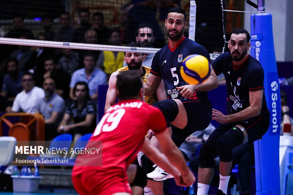 فینال لیگ برتر والیبال - شهداب و فولاد سیرجان