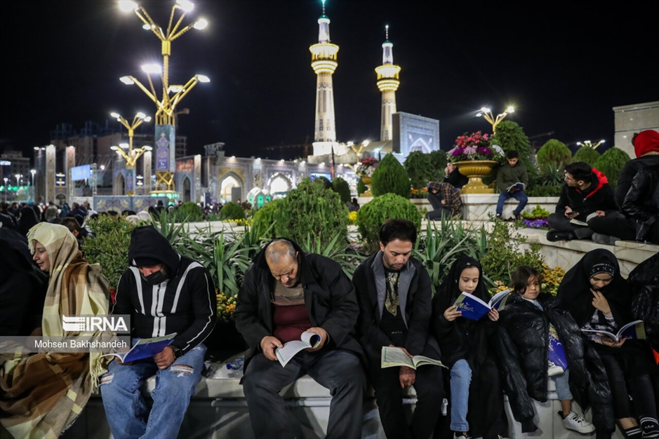 احیای شب نوزدهم رمضان- حرم امام رضا(ع)