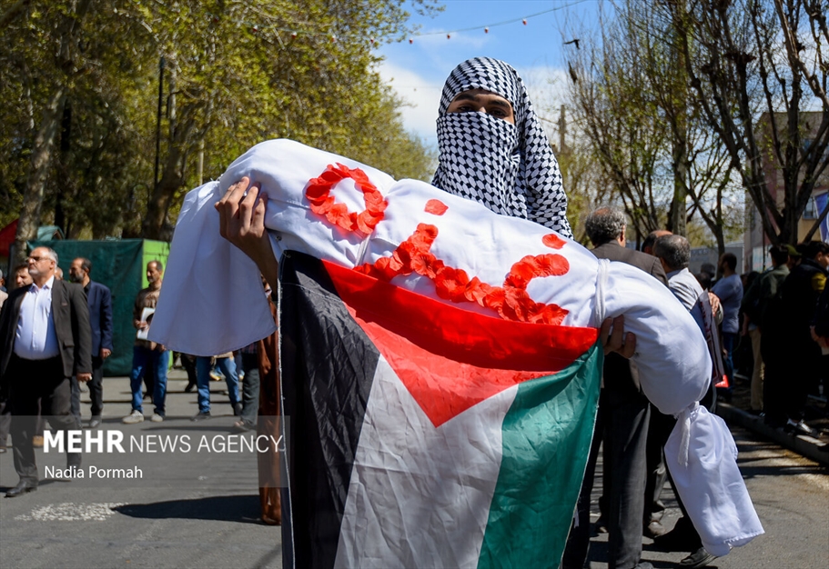 راهپیمایی روز جهانی قدس در سراسر ایران