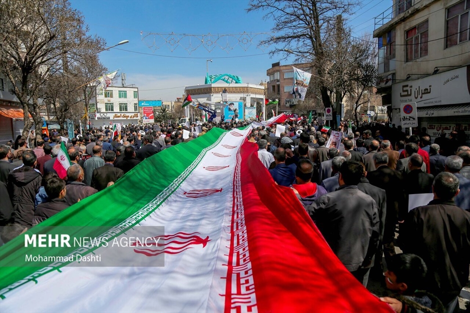 راهپیمایی روز جهانی قدس در سراسر ایران