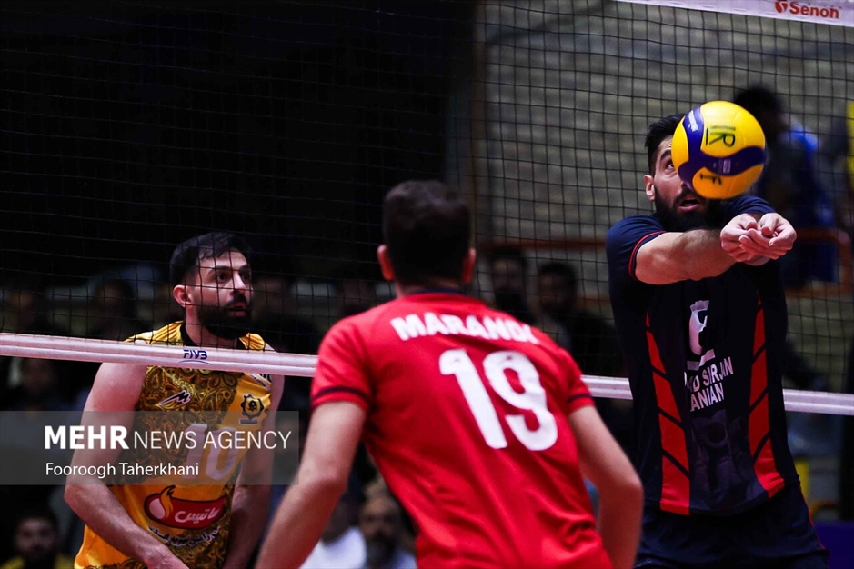 فینال لیگ برتر والیبال - شهداب و فولاد سیرجان