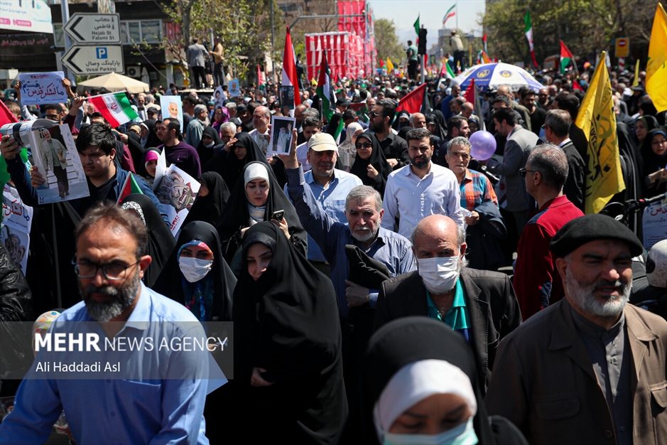 راهپیمایی روز جهانی قدس در تهران - ۳