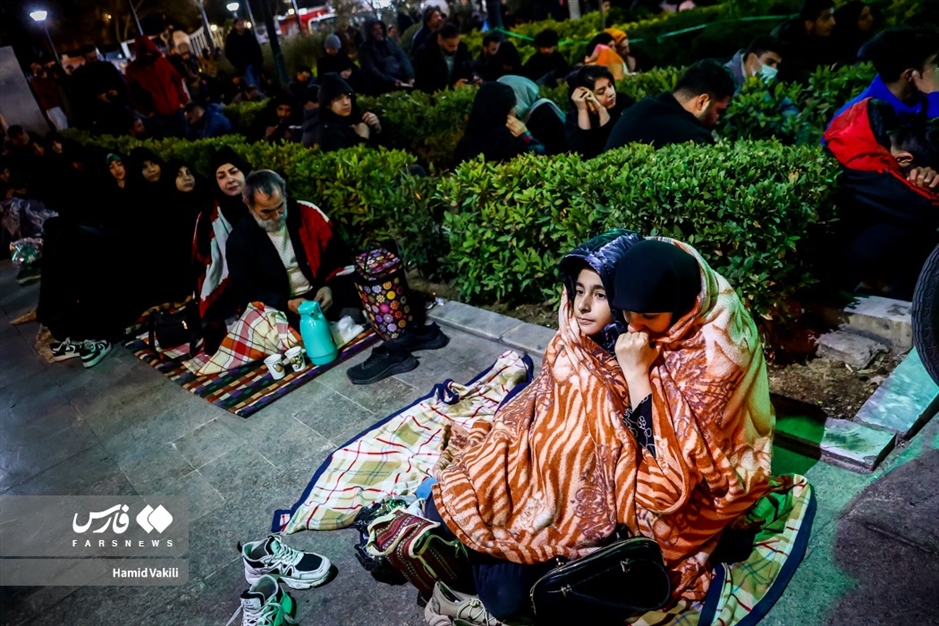 احیای شب بیست و یکم ماه رمضان در مسجد ارگ