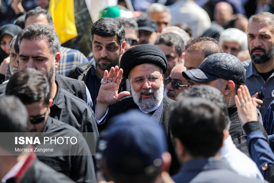 حضور شخصیت ها در راهپیمایی روز قدس