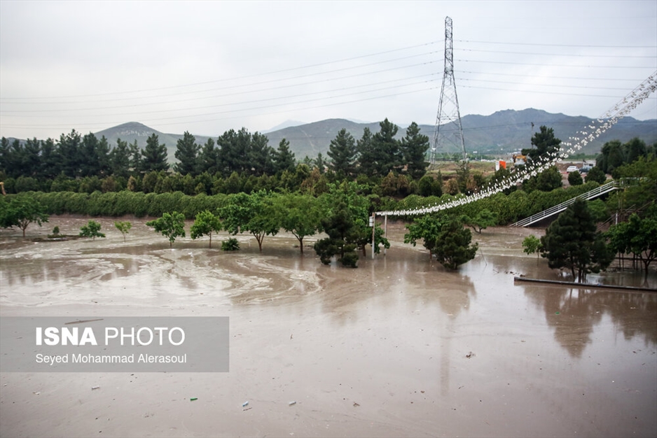 شروع بارش‌های سیل‌آسا در مشهد