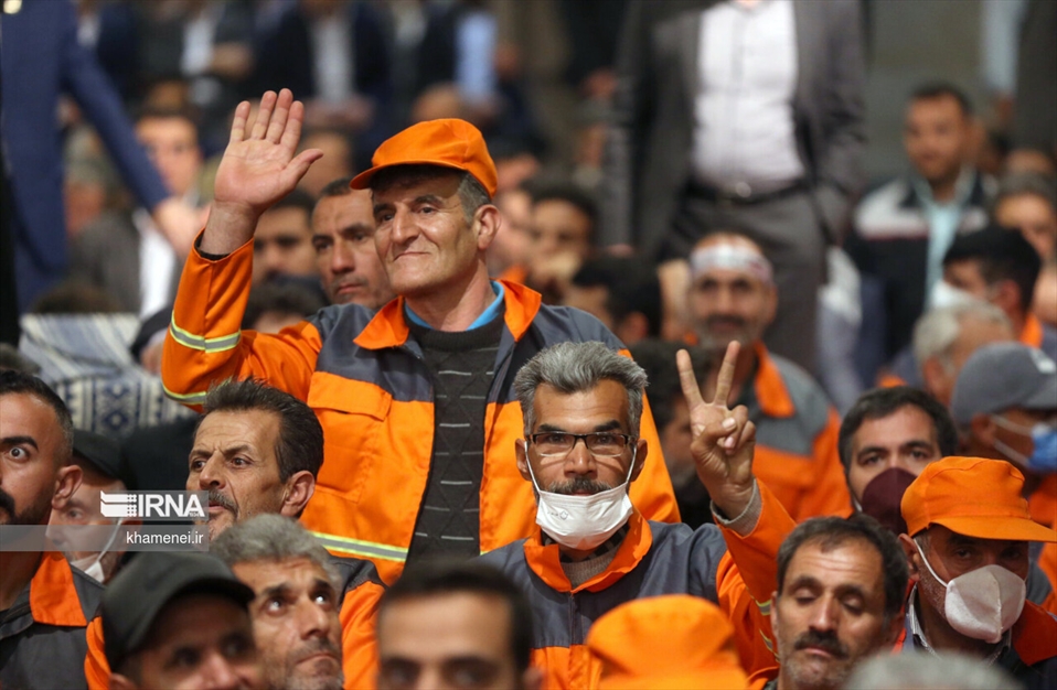  دیدار کارگران با رهبر انقلاب