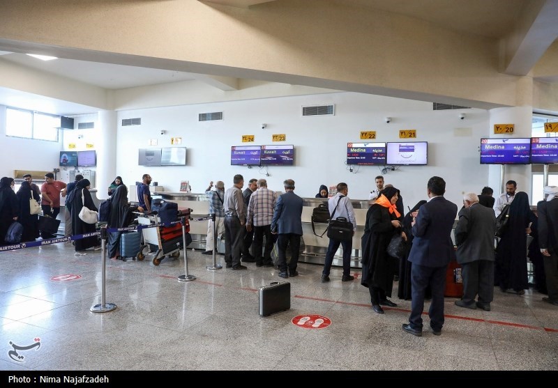 نخستین پرواز زائران عمره خراسانی از فرودگاه مشهد