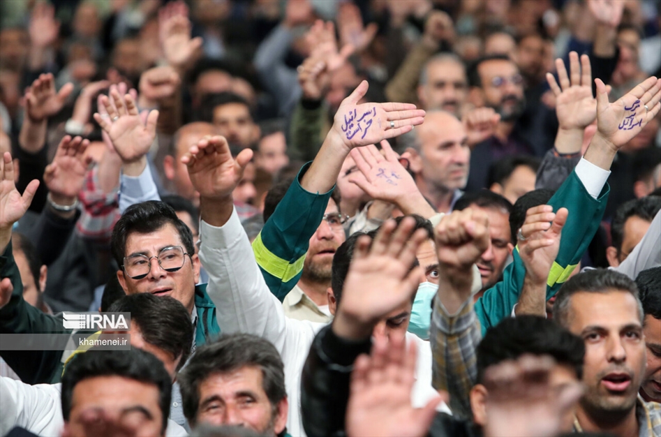  دیدار کارگران با رهبر انقلاب