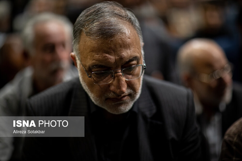 اجتماع دانشگاهیان تهران در سوگ رئیس جمهور