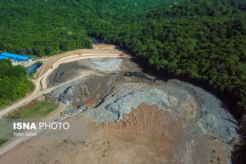 بهسازی سراوان از دفن زباله - استان گیلان