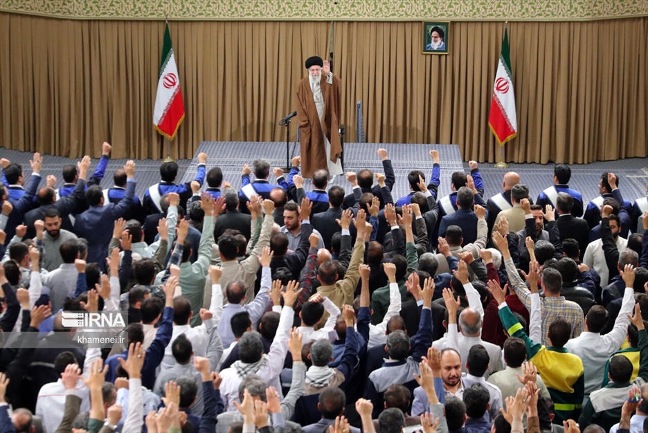  دیدار کارگران با رهبر انقلاب