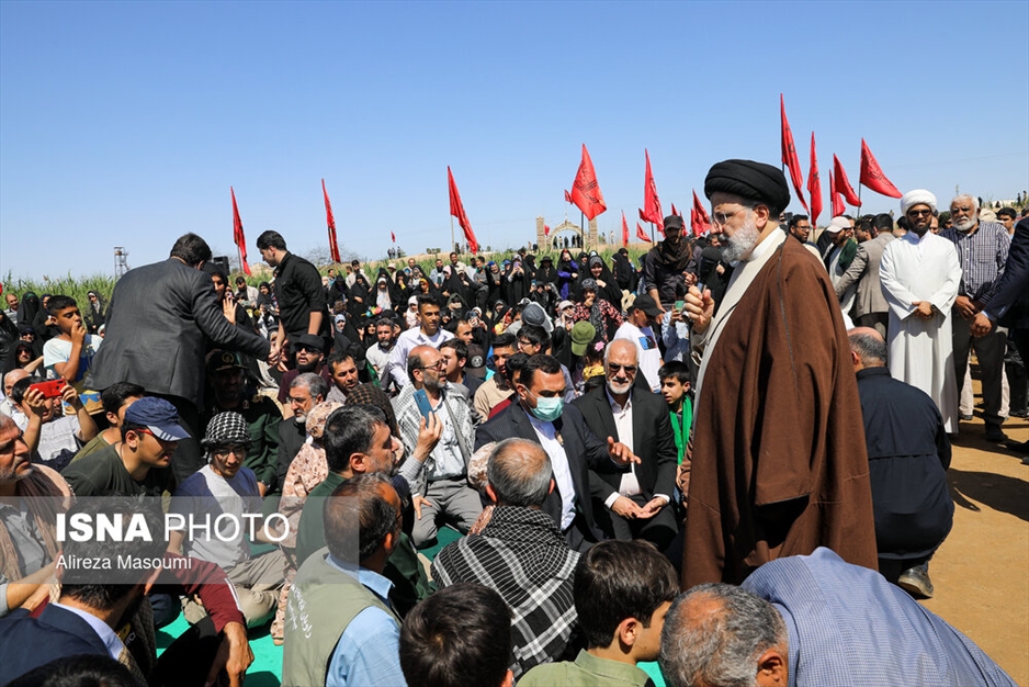 قاب‌هایی ماندگار؛ رئیسی در میدان خدمت