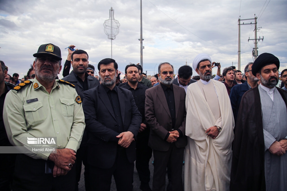 تشییع پیکر دو شهید گمنام