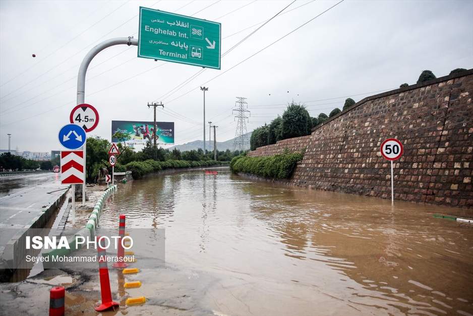 شروع بارش‌های سیل‌آسا در مشهد
