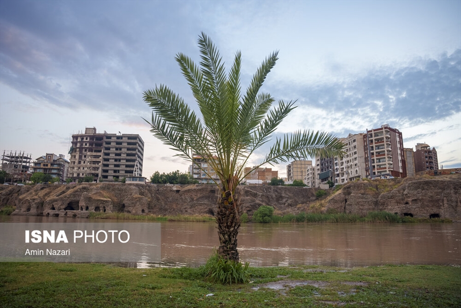 وضعیت رودخانه دز در بارش های اخیر