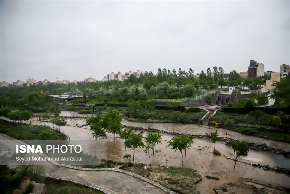 شروع بارش‌های سیل‌آسا در مشهد