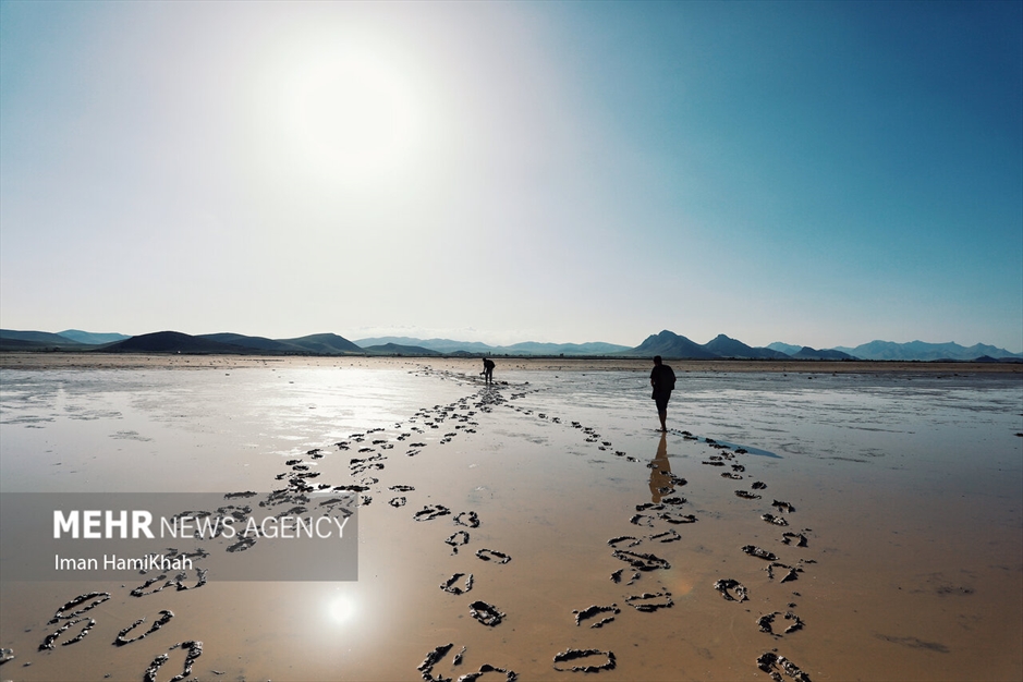 آبگیری تالاب «آق گل» بعد از سه سال خشکسالی