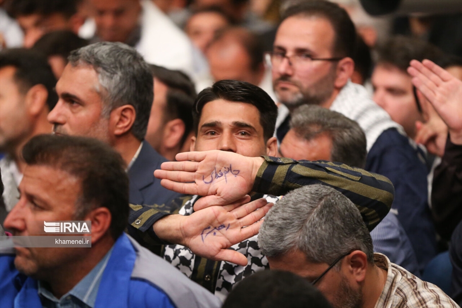  دیدار کارگران با رهبر انقلاب