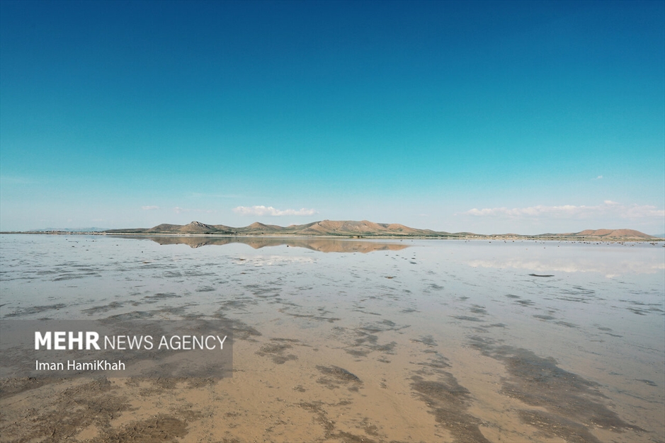 آبگیری تالاب «آق گل» بعد از سه سال خشکسالی