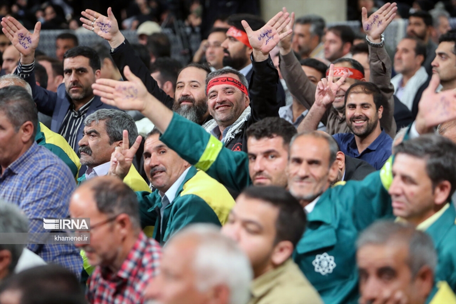  دیدار کارگران با رهبر انقلاب