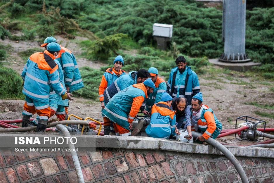 شروع بارش‌های سیل‌آسا در مشهد