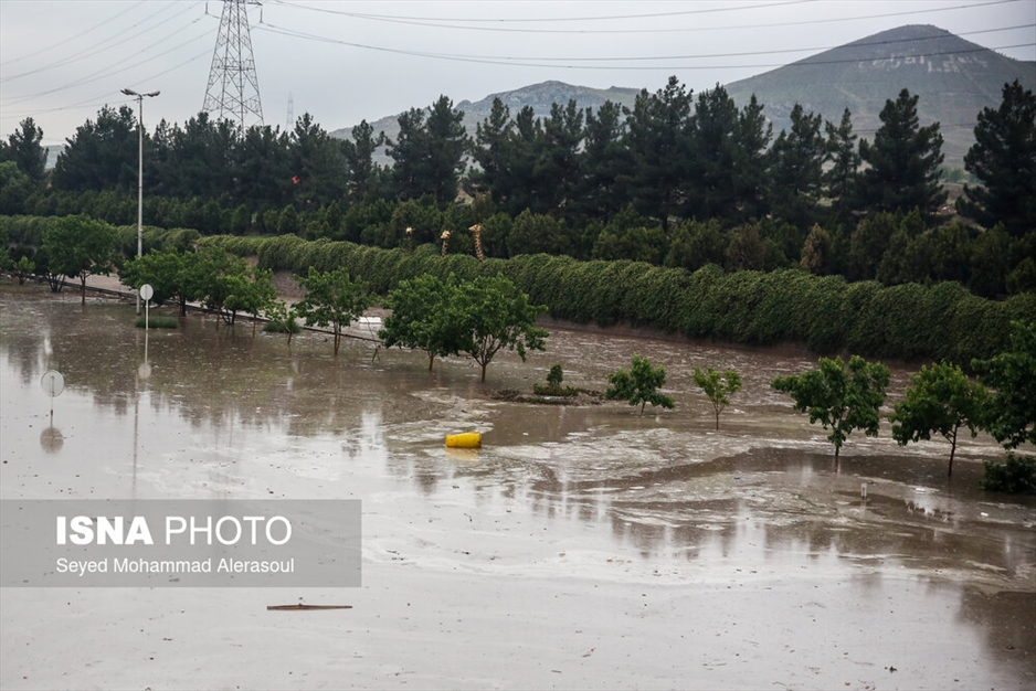 شروع بارش‌های سیل‌آسا در مشهد