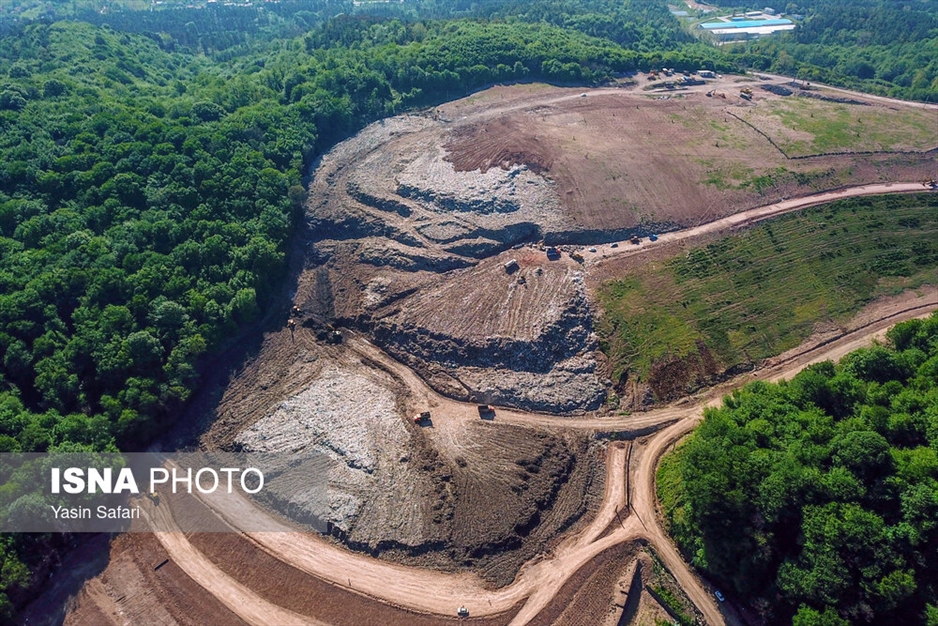 بهسازی سراوان از دفن زباله - استان گیلان