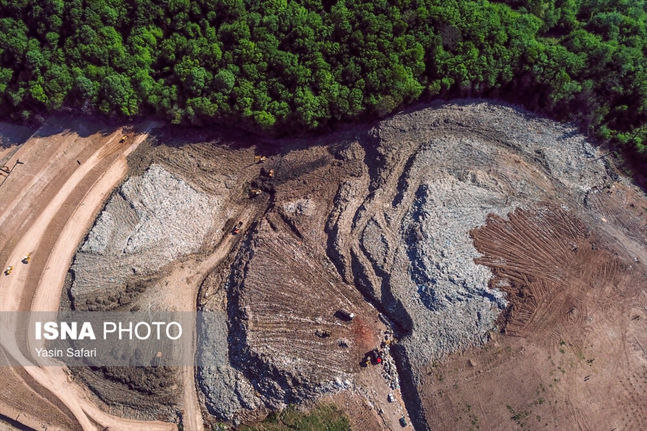 بهسازی سراوان از دفن زباله - استان گیلان