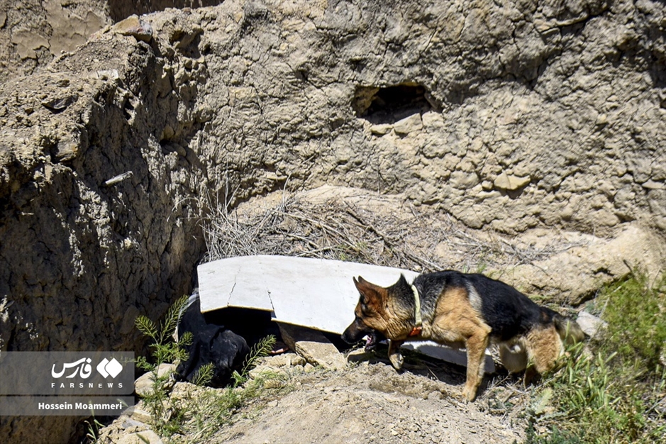 مانور زلزله در بجنورد