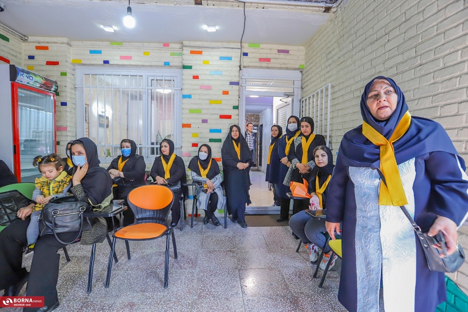 بازدید تیم فوتبال آلومینیوم اراک از موسسه خیریه حامی یار