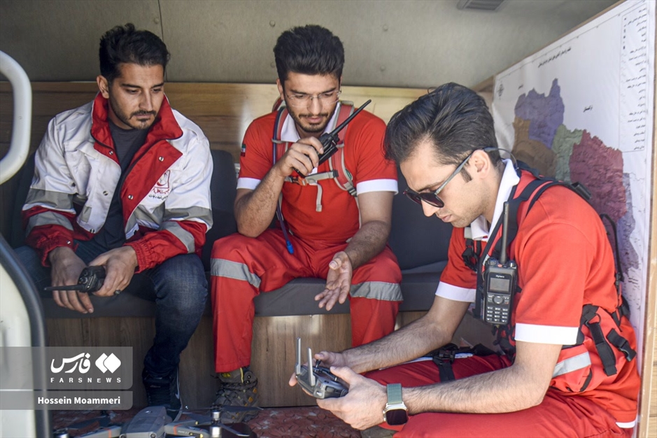 مانور زلزله در بجنورد