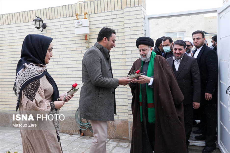 قاب‌هایی ماندگار؛ رئیسی در میدان خدمت