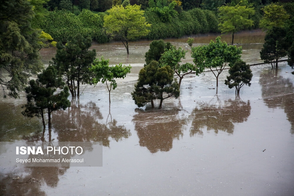 شروع بارش‌های سیل‌آسا در مشهد