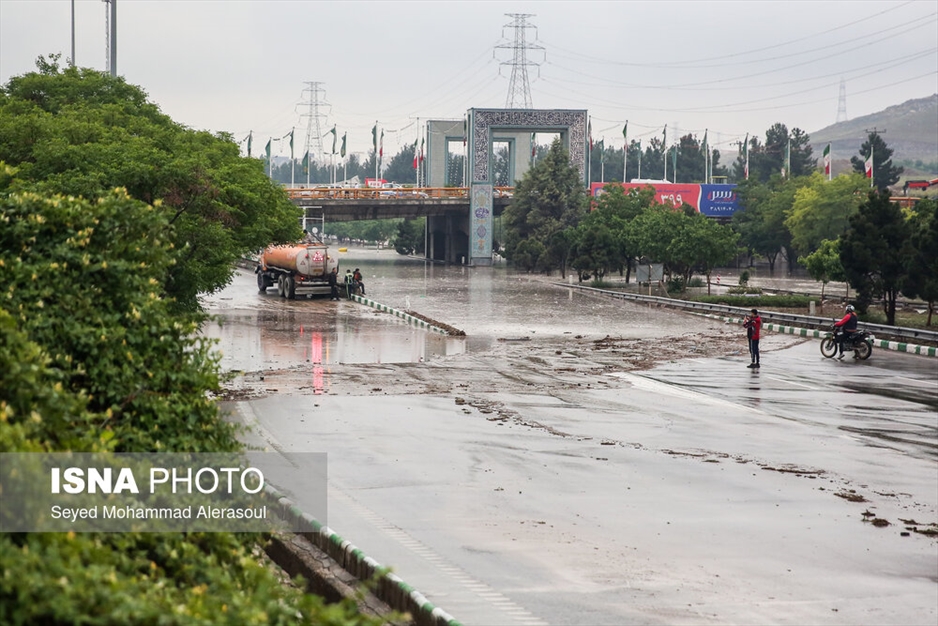 شروع بارش‌های سیل‌آسا در مشهد