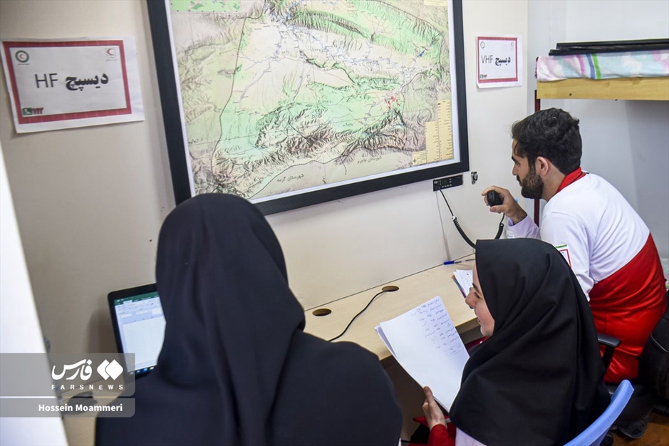 مانور زلزله در بجنورد