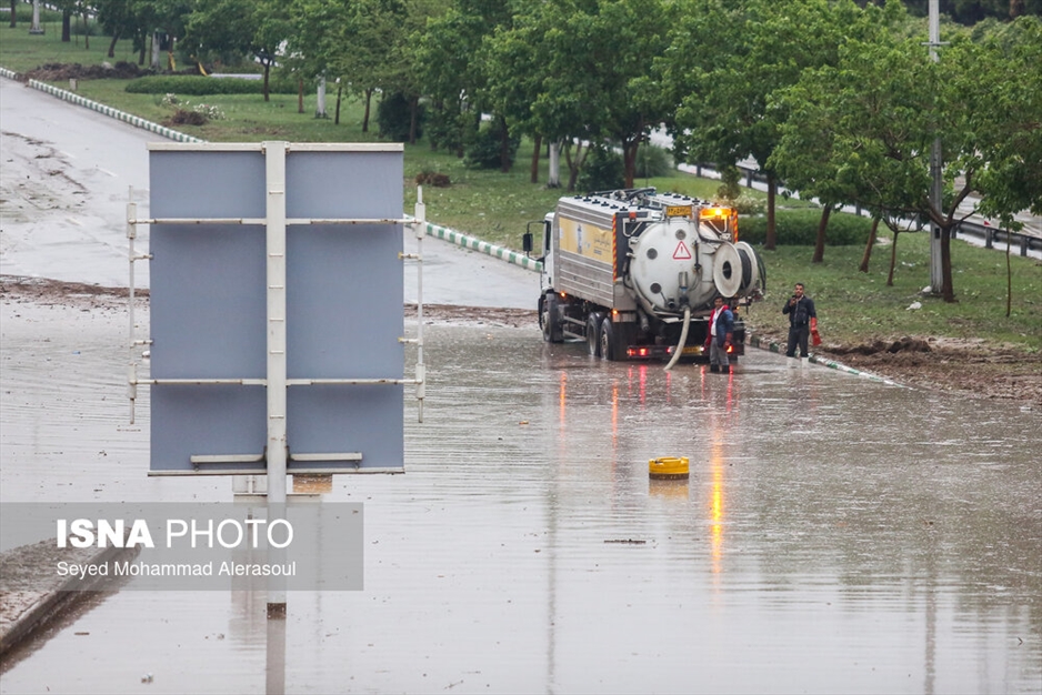 شروع بارش‌های سیل‌آسا در مشهد
