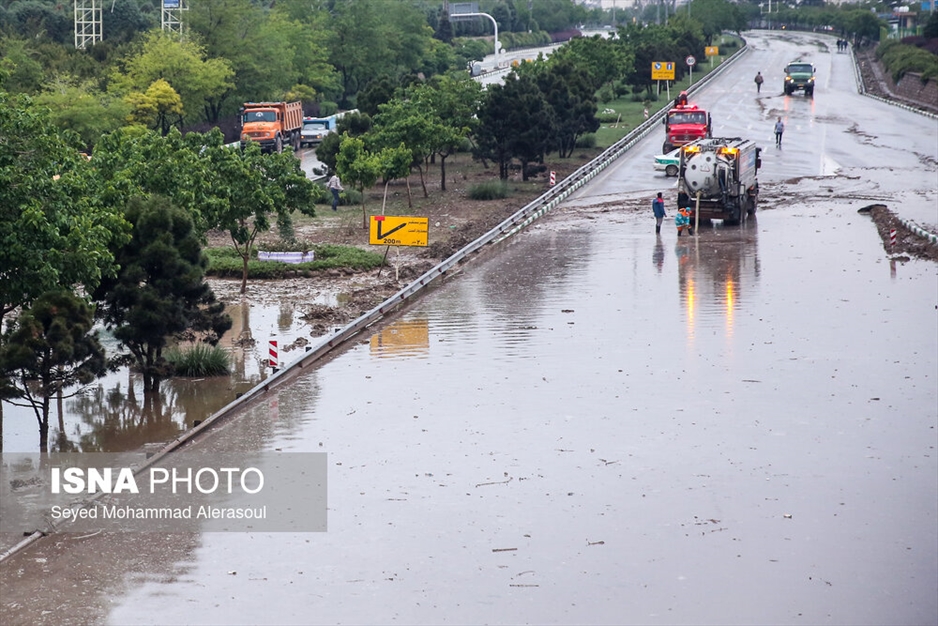 شروع بارش‌های سیل‌آسا در مشهد