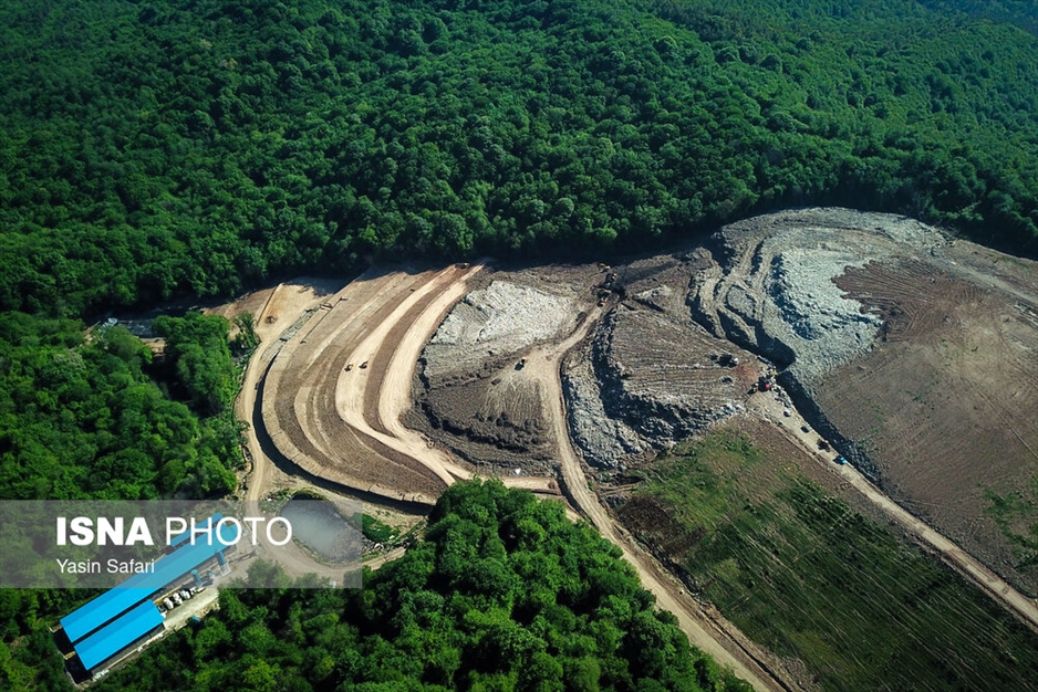 بهسازی سراوان از دفن زباله - استان گیلان