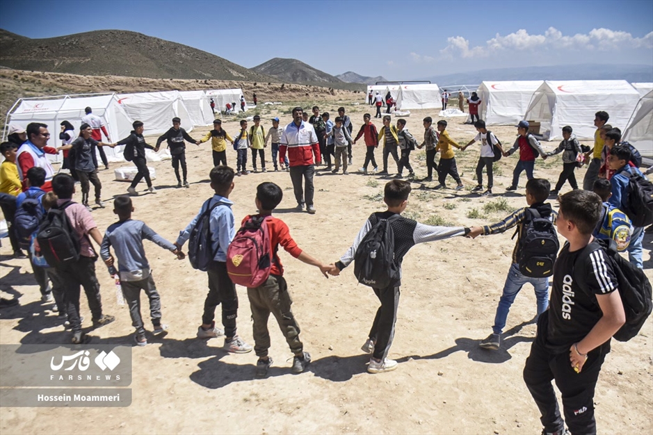 مانور زلزله در بجنورد