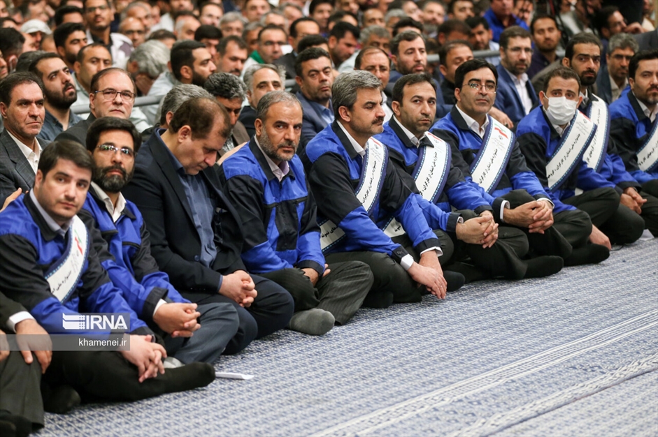  دیدار کارگران با رهبر انقلاب