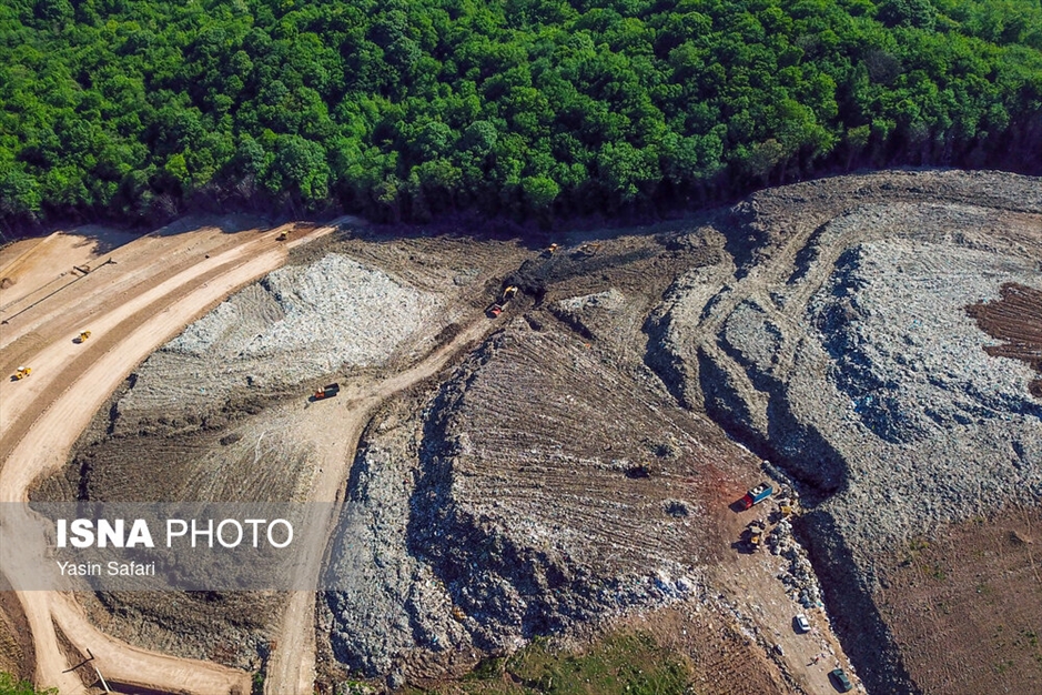 بهسازی سراوان از دفن زباله - استان گیلان